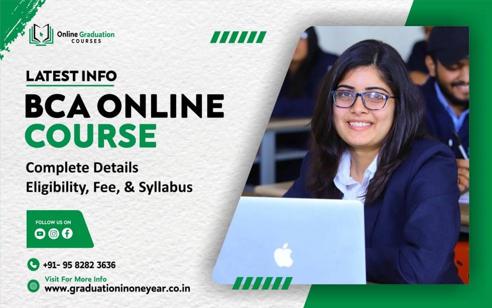 Latest Info BCA Online Course | Complete Details for 2025