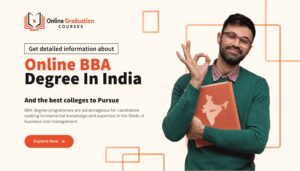 Online BBA degree india cover image