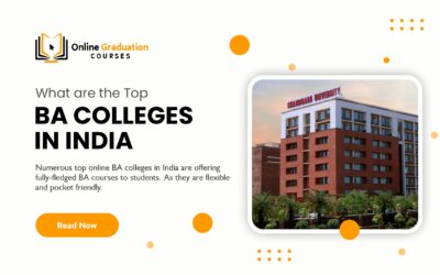 What are the top colleges for online BA degree in India?