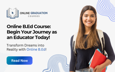 Online B.Ed Course: Begin Your Journey as an Educator Today!