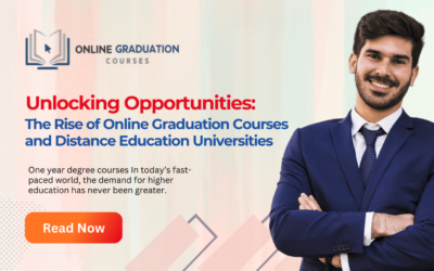 Unlocking Opportunities: The Rise of Online Graduation Courses and Distance Education Universities