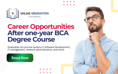 Career Opportunities After One-year BCA Degree Course