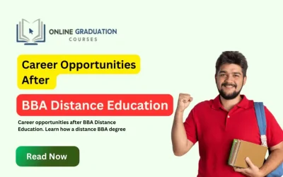 Career Opportunities After BBA Distance Education