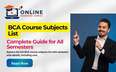 BCA Course Subjects List: Complete Guide for All Semesters
