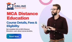 mca distance education