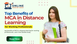 mca in distance learning