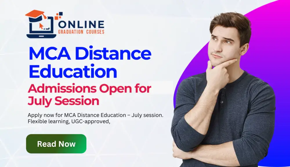 mca distance education
