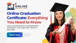 online graduation certificates