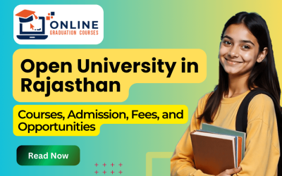 Open University in Rajasthan: Courses, Admission, Fees, and Opportunities