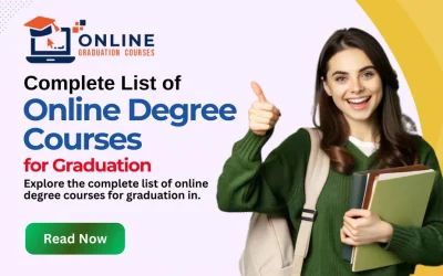 Complete List of Online Degree Courses for Graduation in 2026