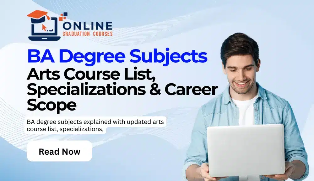 ba degree specialization list
