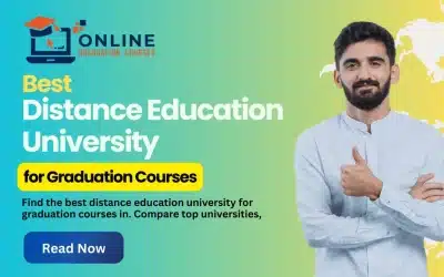 Best Distance Education University for Graduation Courses in 2026