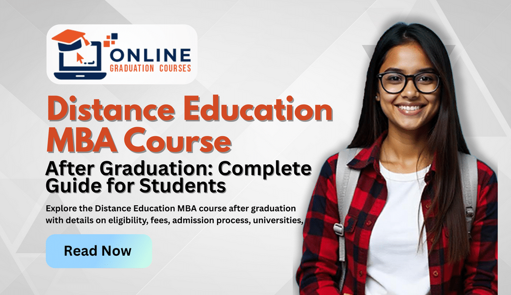 Distance Education MBA Course