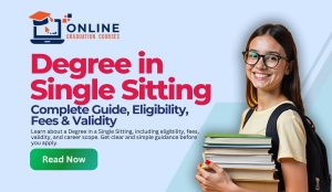 degree in single sitting