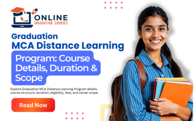 Graduation MCA Distance Learning Program: Course Details, Duration & Scope