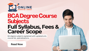 BCA Degree Course Subjects