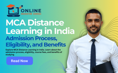 MCA Distance Learning in India 2026: Admission Process, Eligibility, and Benefits